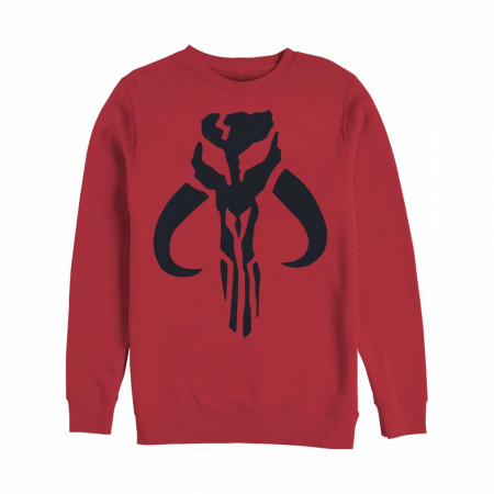 The Mandalorian Logo Red Sweatshirt