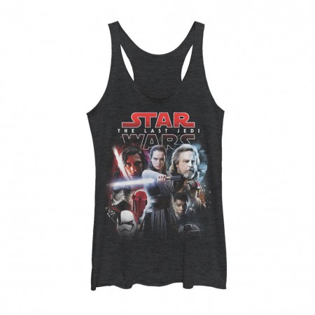 Star Wars The Last Jedi Movie Poster Womens Tank Top