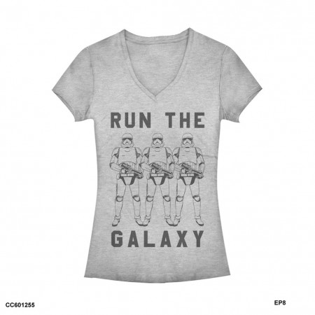 Star Wars The Last Jedi Run The Galaxy Womens Tshirt