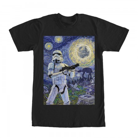 Star Wars Stormy Night Black T-Shirt