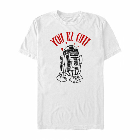 Star Wars You R2 Cute White T-Shirt