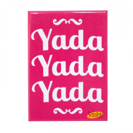 Seinfeld Pink Yada Yada Yada Magnet