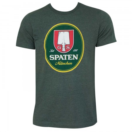 Spaten Logo Forest Green Tee Shirt