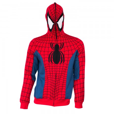Spiderman Sublimated Costume Hoodie