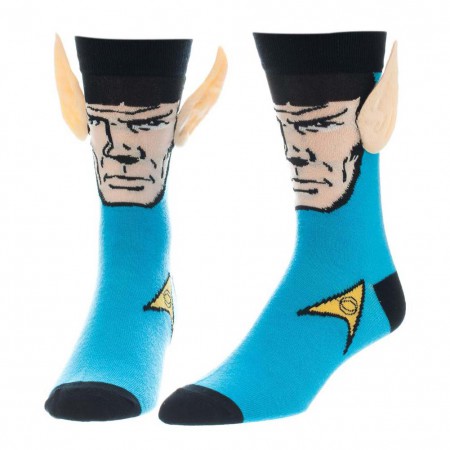 Star Trek Women's Spock Ears Crew Socks
