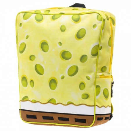 Spongebob Squarepants Costume Backpack With Tie