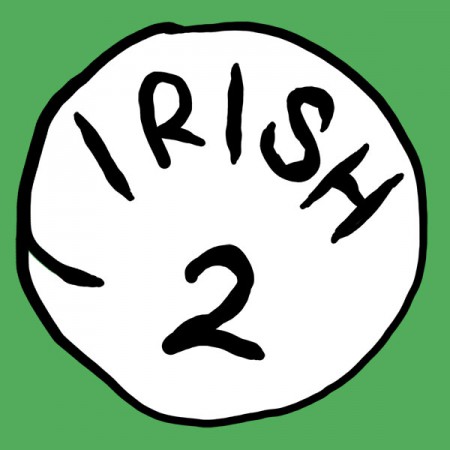 Irish 2 Bottle Opener Green Graphic TShirt