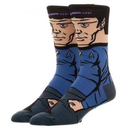 Star Trek Men's Spock Crew Socks