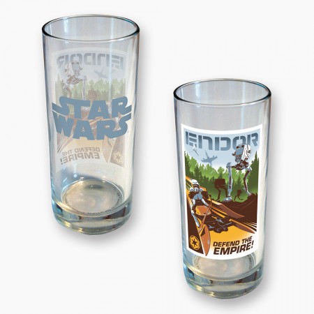 Star Wars Endor 15 Ounce Drinking Glass