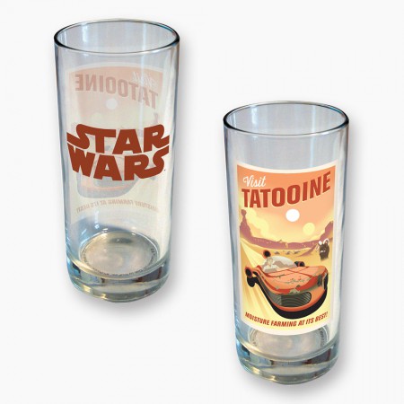 Star Wars Tatooine 15 Ounce Drinking Glass