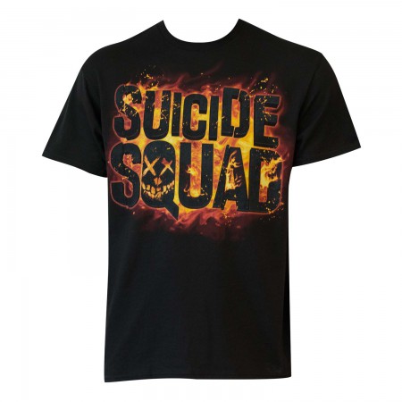 Suicide Squad Men's Movie Logo T-Shirt
