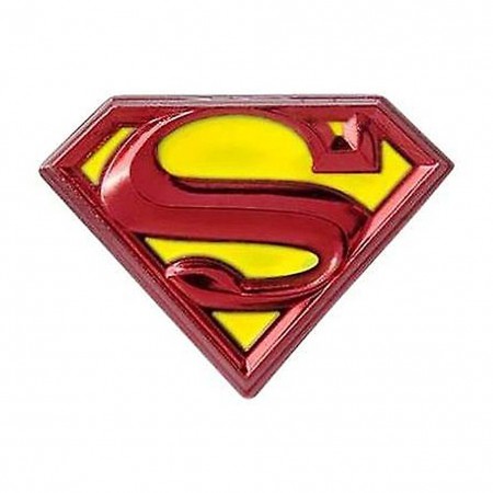 Superman Logo Lapel Pin