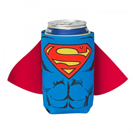 DC Superman Caped Can Cooler