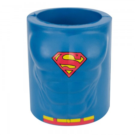 DC Comics Superman Foam Blue Can Cooler