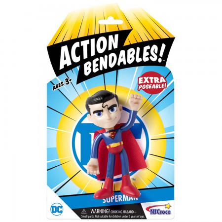 Superman Action Bendables Posing Toy
