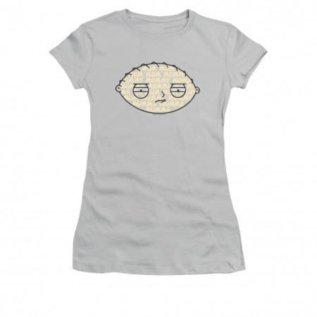 Family Guy Stewie Mom Gray Juniors T-Shirt