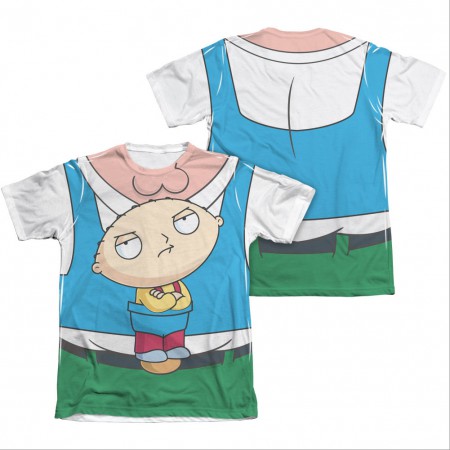Family Guy Peter Stewie Carrier Costume Sublimation T-Shirt