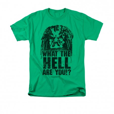 Predator What The Hell Are You Green T-Shirt