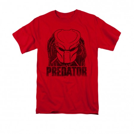 Predator Logo Red T-Shirt