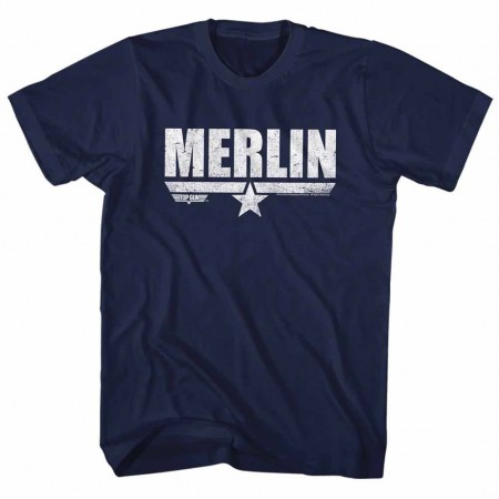 Top Gun Merlin Blue TShirt