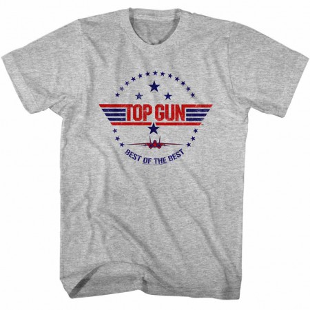 Top Gun Best Of The Best Gray TShirt