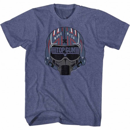 Top Gun Maverick Helmet Blue TShirt