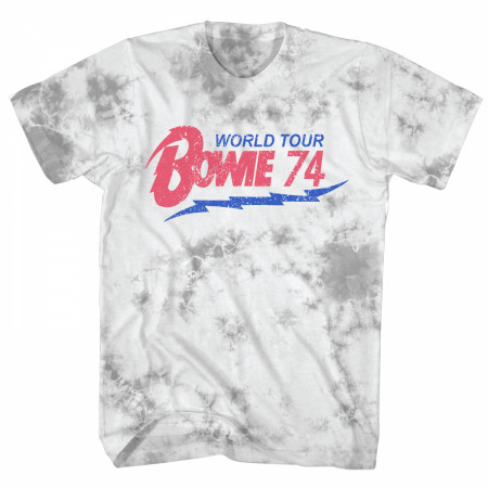 Bowie World Tour 1974 Tie Dyed T-Shirt