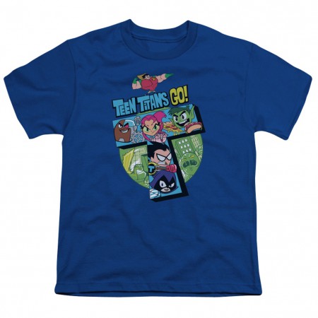Teen Titans Go! Logo Youth Tshirt