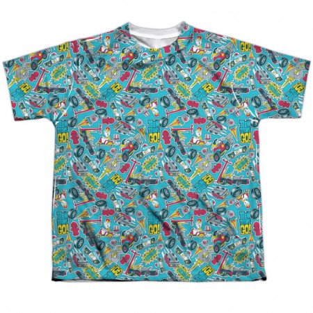 Teen Titans Go! Pattern Youth Tshirt