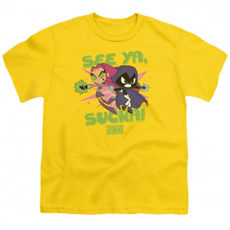 Teen Titans Go! Sucka Youth Tshirt