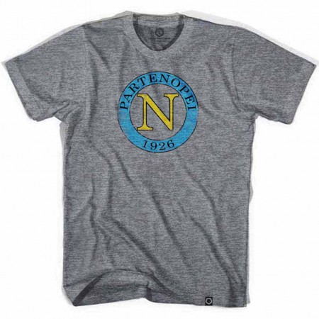 Napoli 1926 Soccer Gray T-Shirt