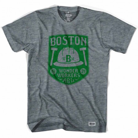 Boston Wonder Workers Soccer Gray T-Shirt
