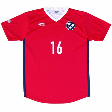 Tennessee State Cup Soccer Red Jersey