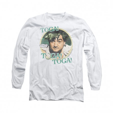 Animal House Toga White Long Sleeve T-Shirt