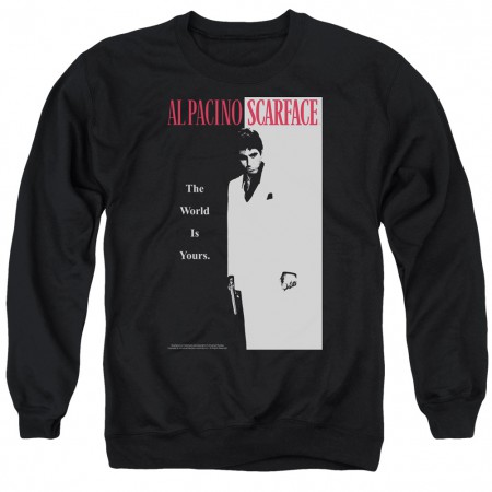 Scarface Classic Poster Crewneck Sweatshirt