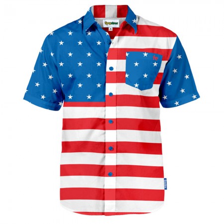 USA Hawaiian Shirt