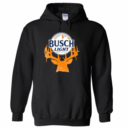 Busch Light Deer Antlers Hunter's Hoodie