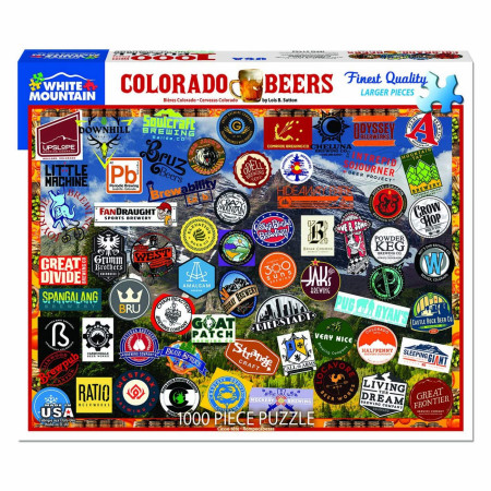 Colorado Beers 1000 Piece Jigsaw Puzzle