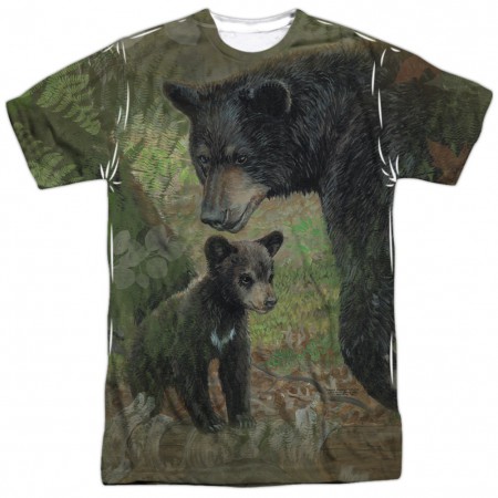 Black Bears Hunting and Fishing Two Sided Shirt