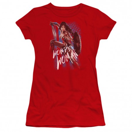 Wonder Woman American Hero Women's Tshirt