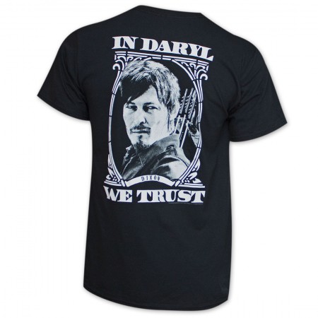 The Walking Dead Trust Daryl Men's Black T-Shirt