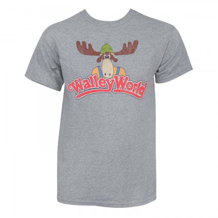 National Lampoon's Vacation Men's Grey Walley World T-Shirt