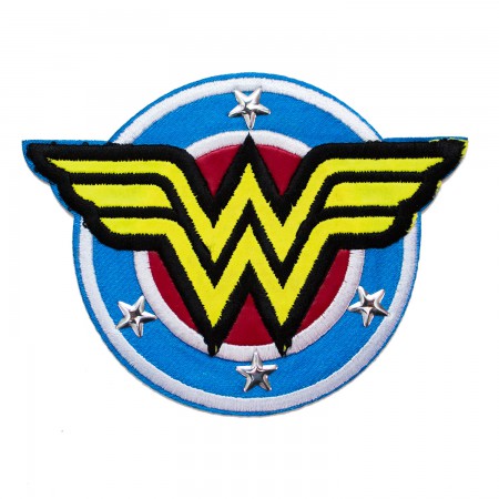 Wonder Woman Logo 3x4 Patch