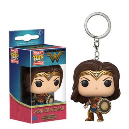 Wonder Woman Funko Pop Pocket Keychain