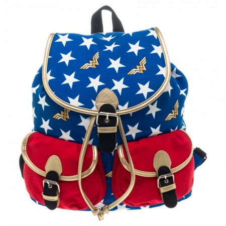 DC Comics Wonder Woman Patriotic Knapsack