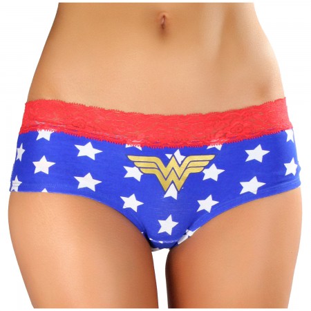 Wonder Woman Star Print Women's Panties