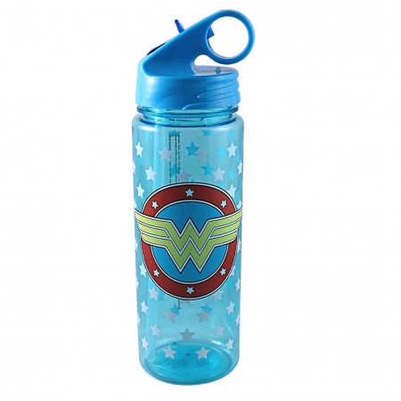 Wonder Woman Plastic Water Bottle
