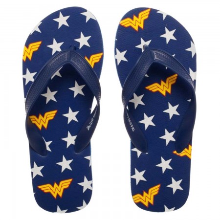 Wonder Woman Logo Unisex Flip Flops