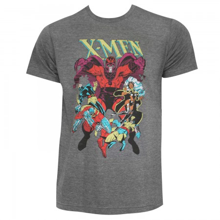 X-Men Men's Grey Megneto's Wrath T-Shirt