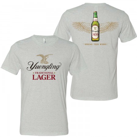 Yuengling Spread Your Wings Men's Grey T-Shirt